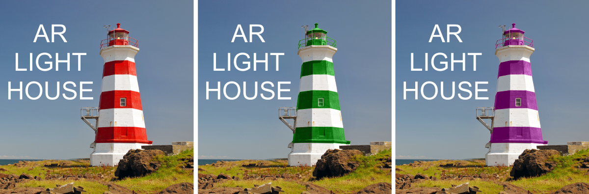 The three AR Light houses